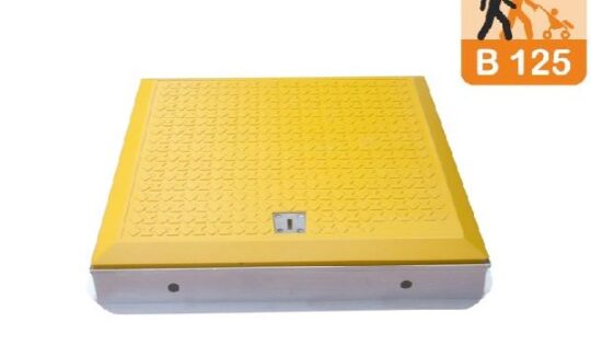 Kompozit Akaryakıt İstasyon Kapağı B125 760mm 760mm