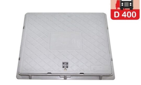 Kompozit Rögar Kapağı D400 Telekom Tipi 800mm 600mm