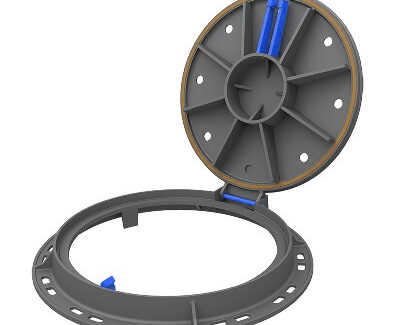 Sfero Döküm Pratik Kilitli Delikli Baca Kapağı